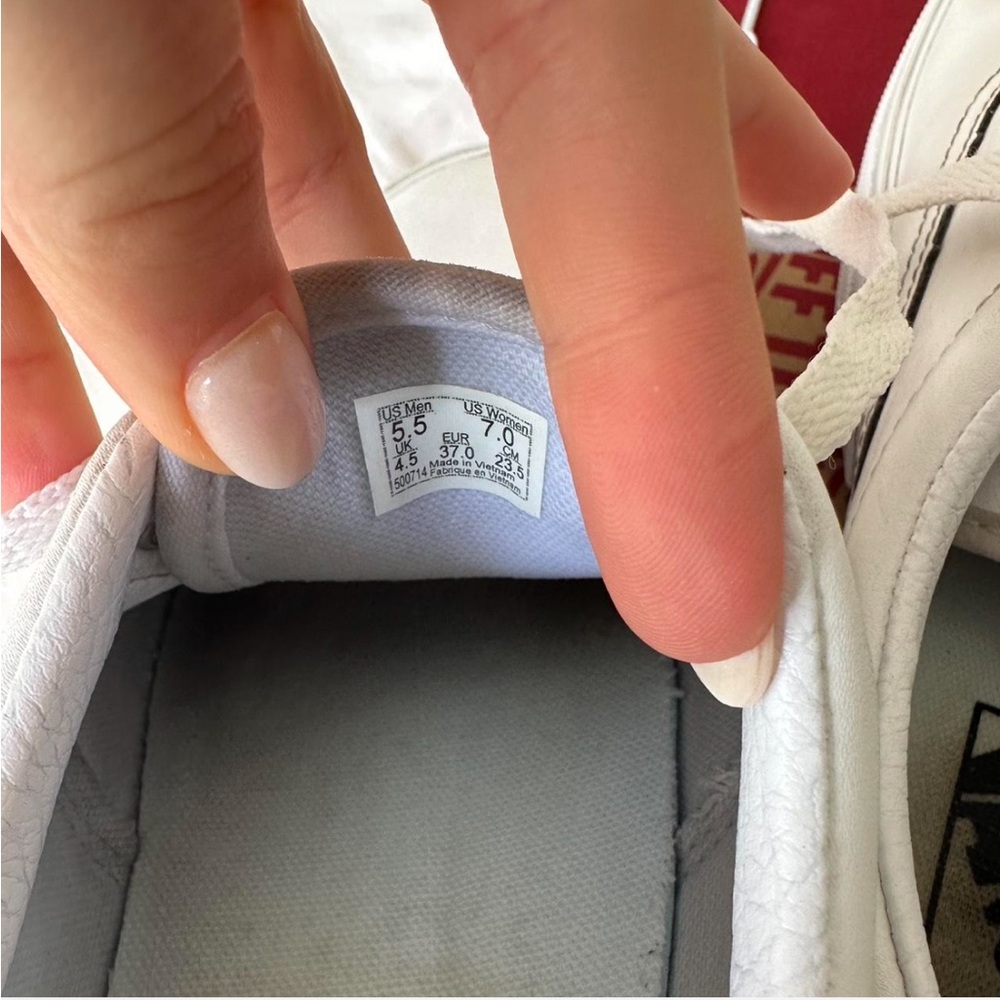 VANS ERA STACKED PLATFORM – TRUE WHITE LEATHER - Picture 5 of 6